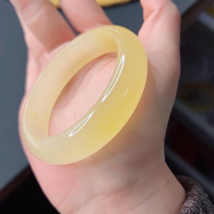 石英质玉手镯未镶嵌࿂****524-55+