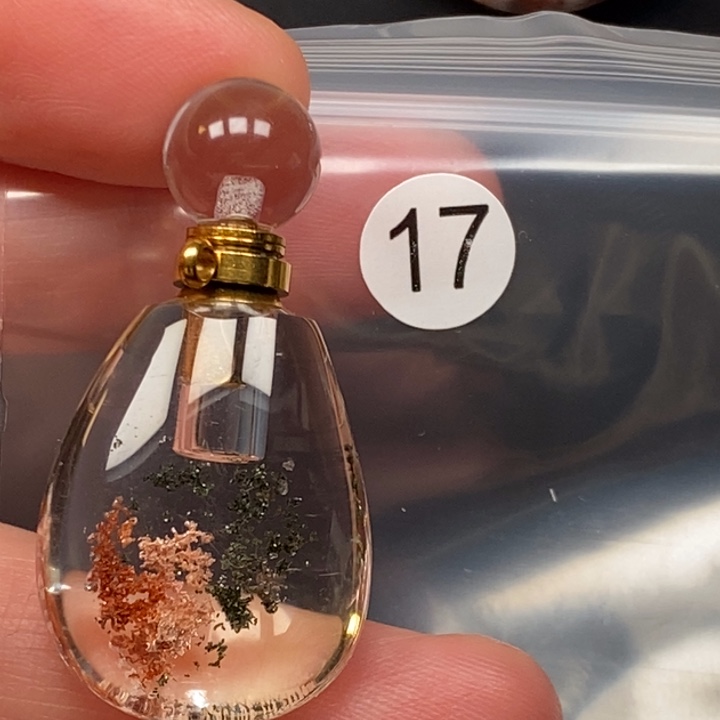 熏***草颈饰未镶嵌水晶天然