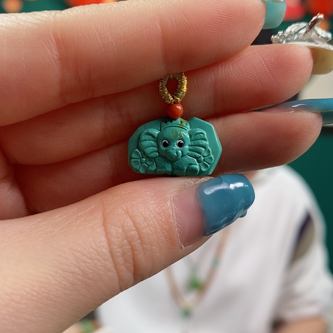 绿松石珠宝奇石未镶嵌