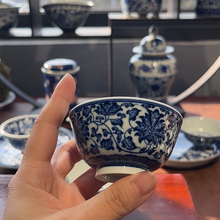 镹曰手工手绘柴窑茶具