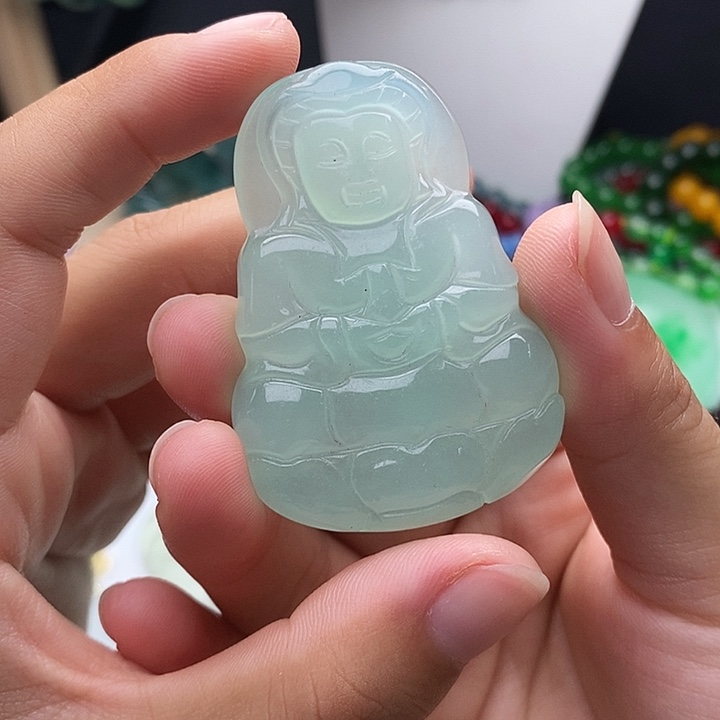 翡翠未镶嵌颈饰所见即所得 192