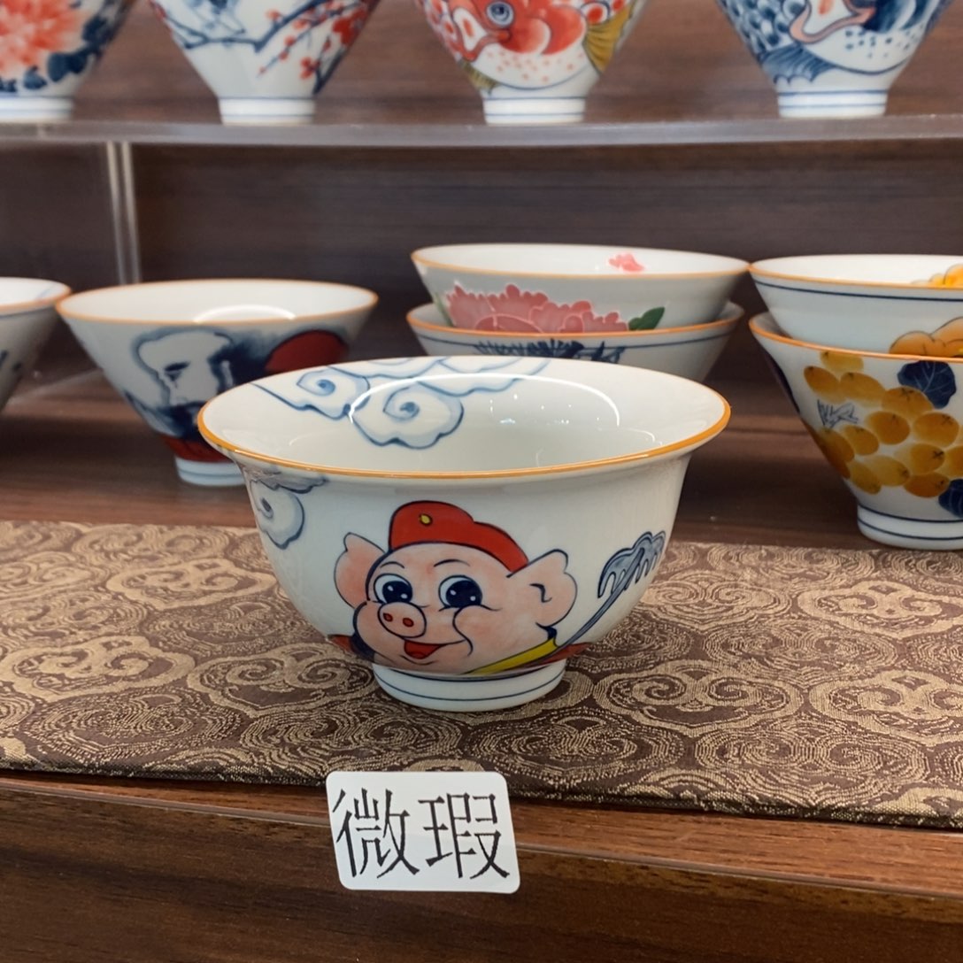 釉下彩手工绘制手工绘制