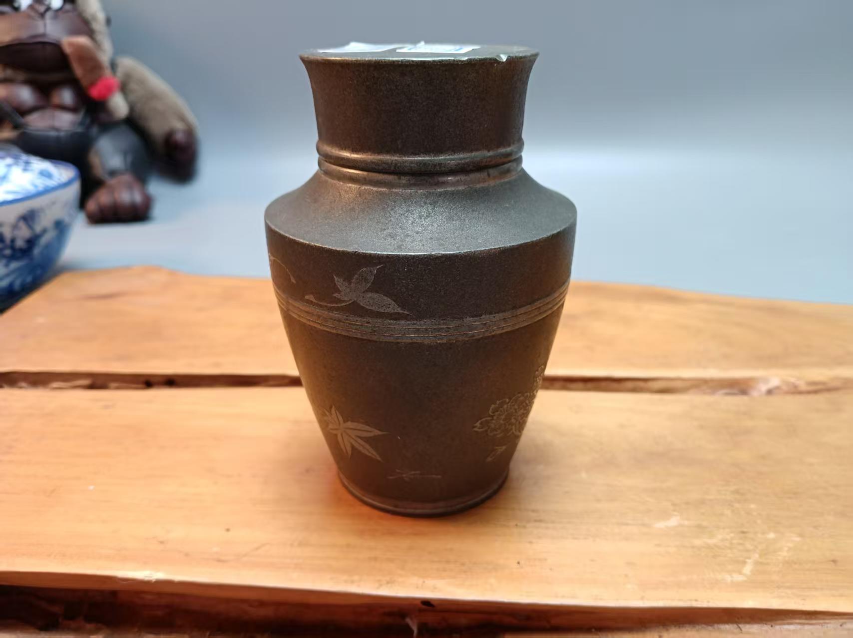 蜜安瓷锡制茶叶罐