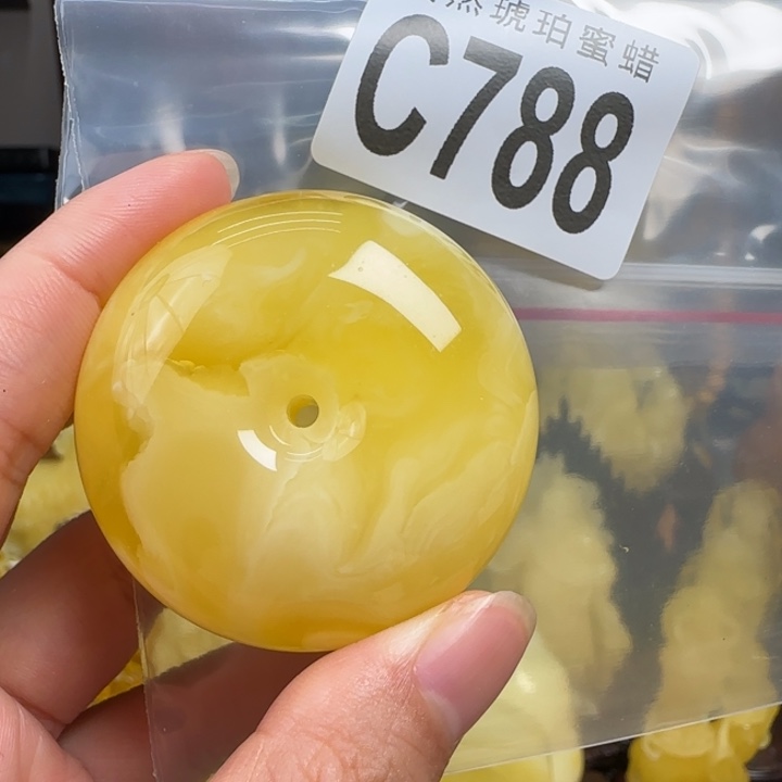 未镶嵌蜜蜡珠宝奇石微瑕