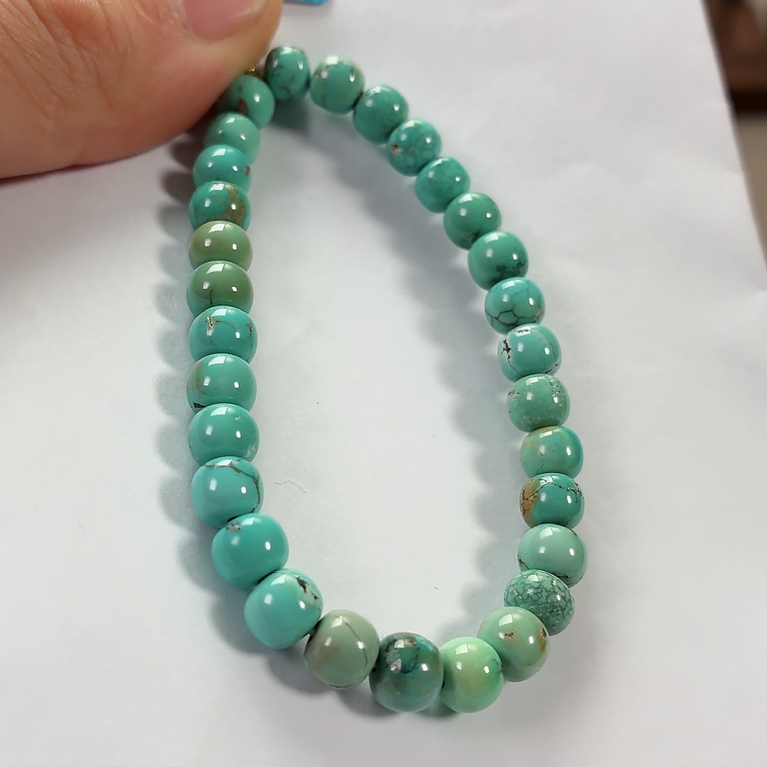 未镶嵌绿松石珠宝奇石