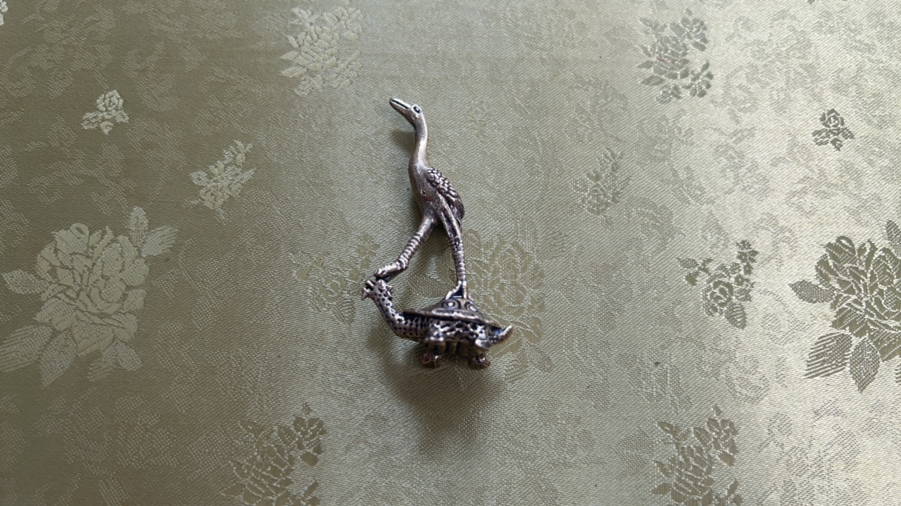 小鹤铜摆件 辉辉精选