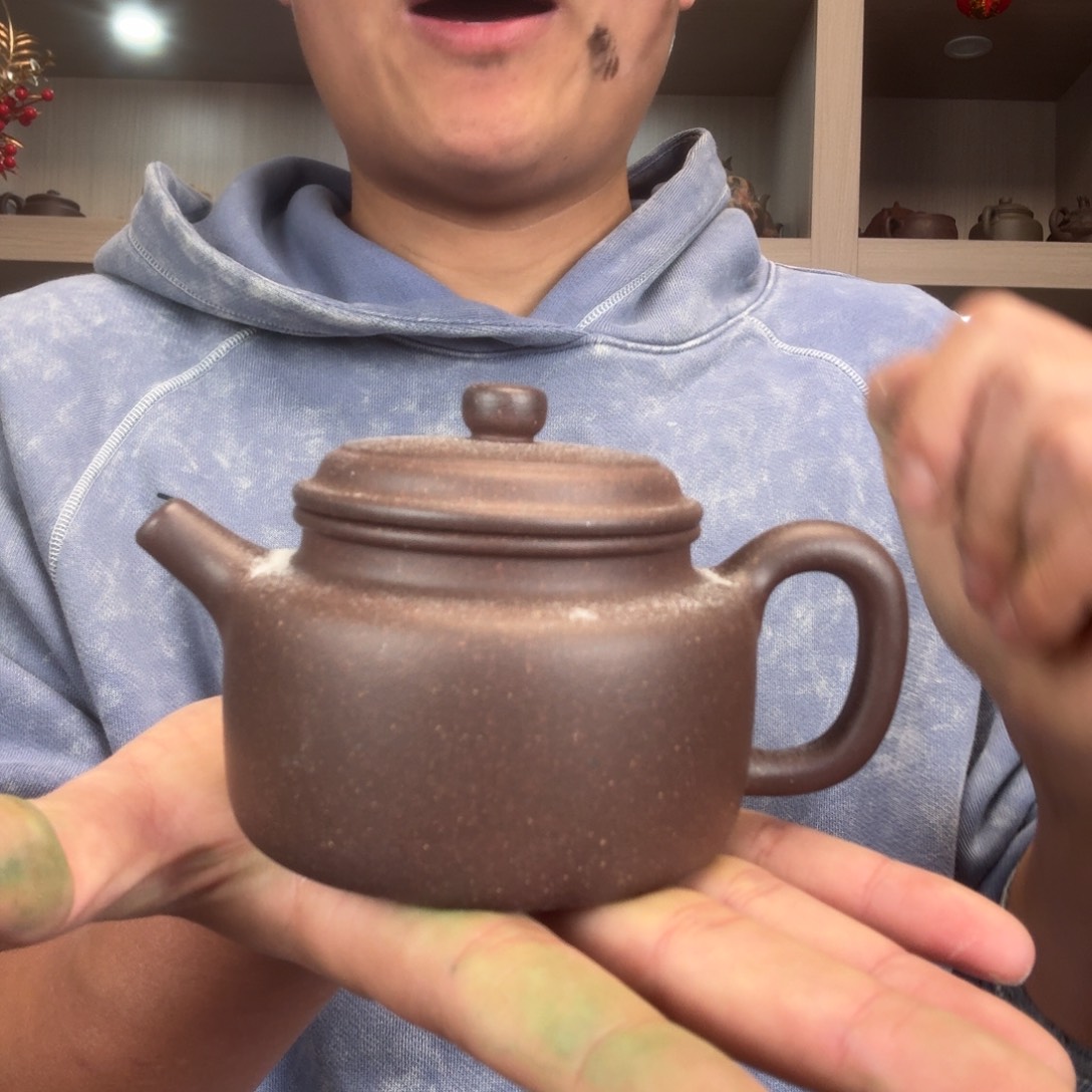 紫砂茶壶我是你的小可爱啊