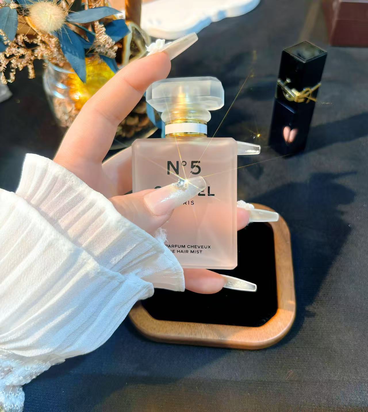 【公主的嫁衣】2025手工雕花皓石细闪显白干净气质御姐穿戴甲