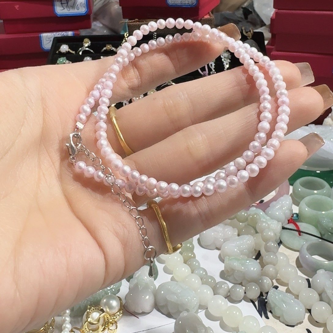 *****翡翠未镶嵌颈饰5832