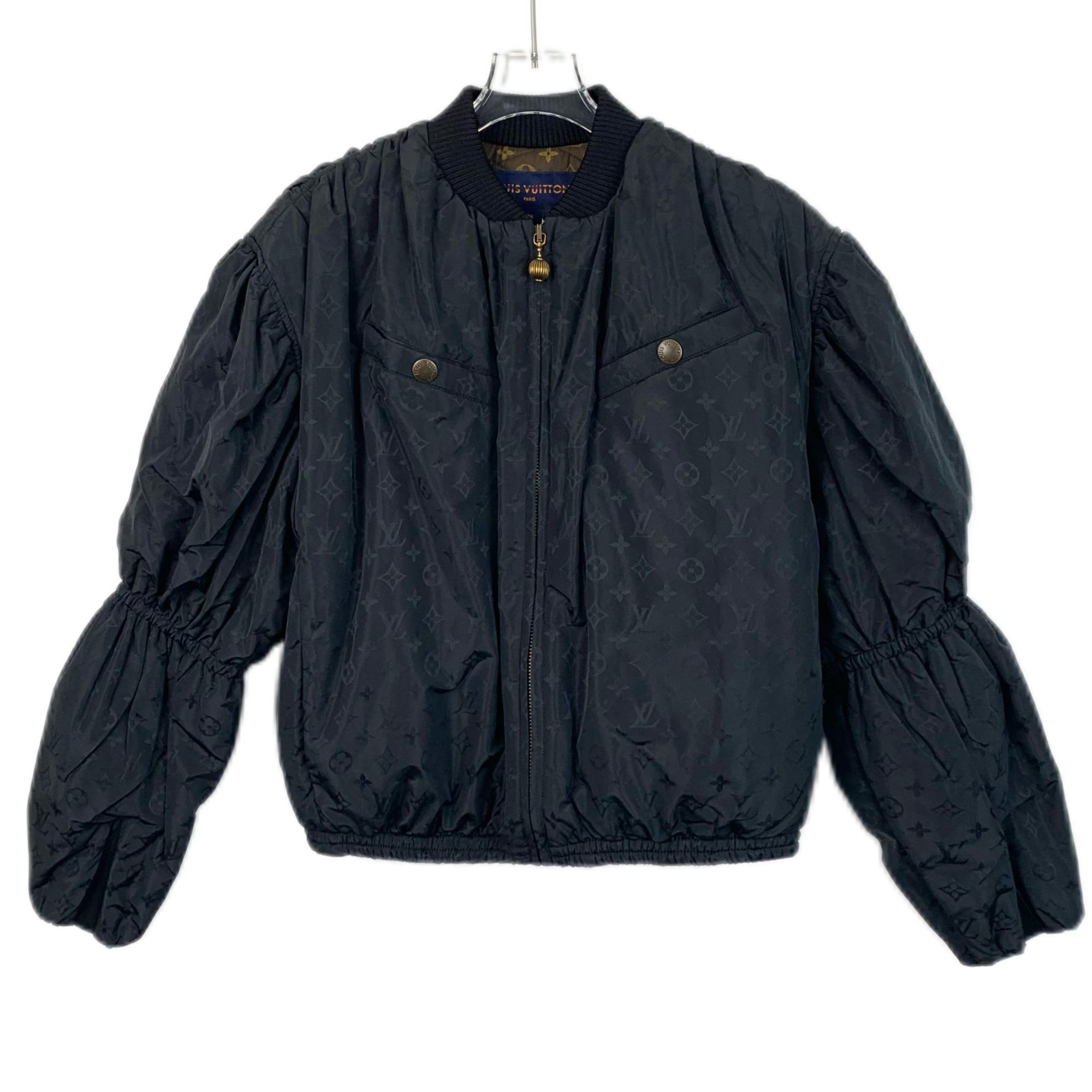 未使用 LouisVuitton/路易威登  H13492 22款 满印夹克外套  XS码