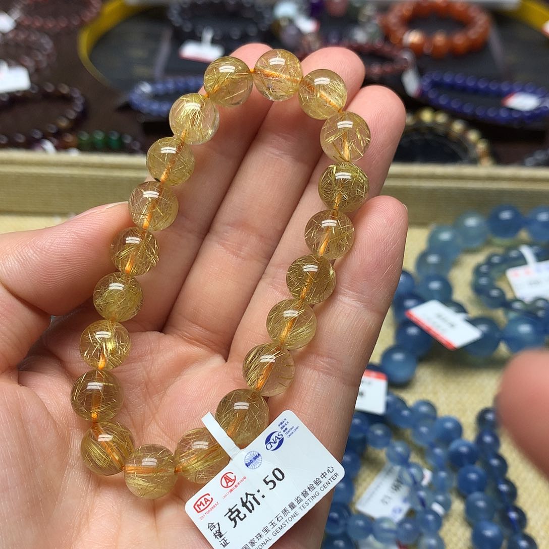 水晶手链未镶嵌手链