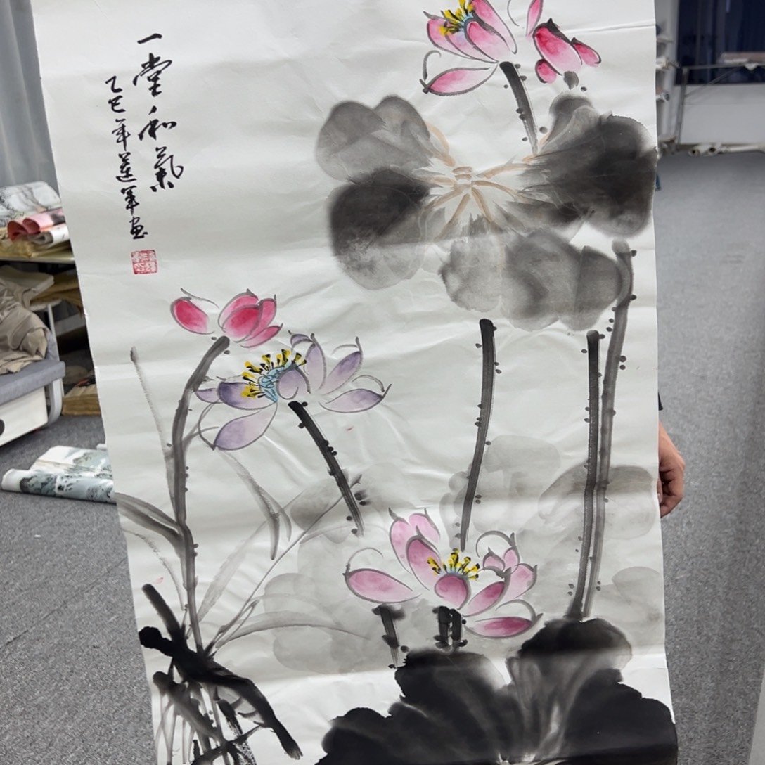 国画纯手绘字画宣纸