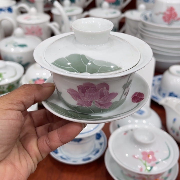 醴陵釉下五彩瓷手绘150毫升