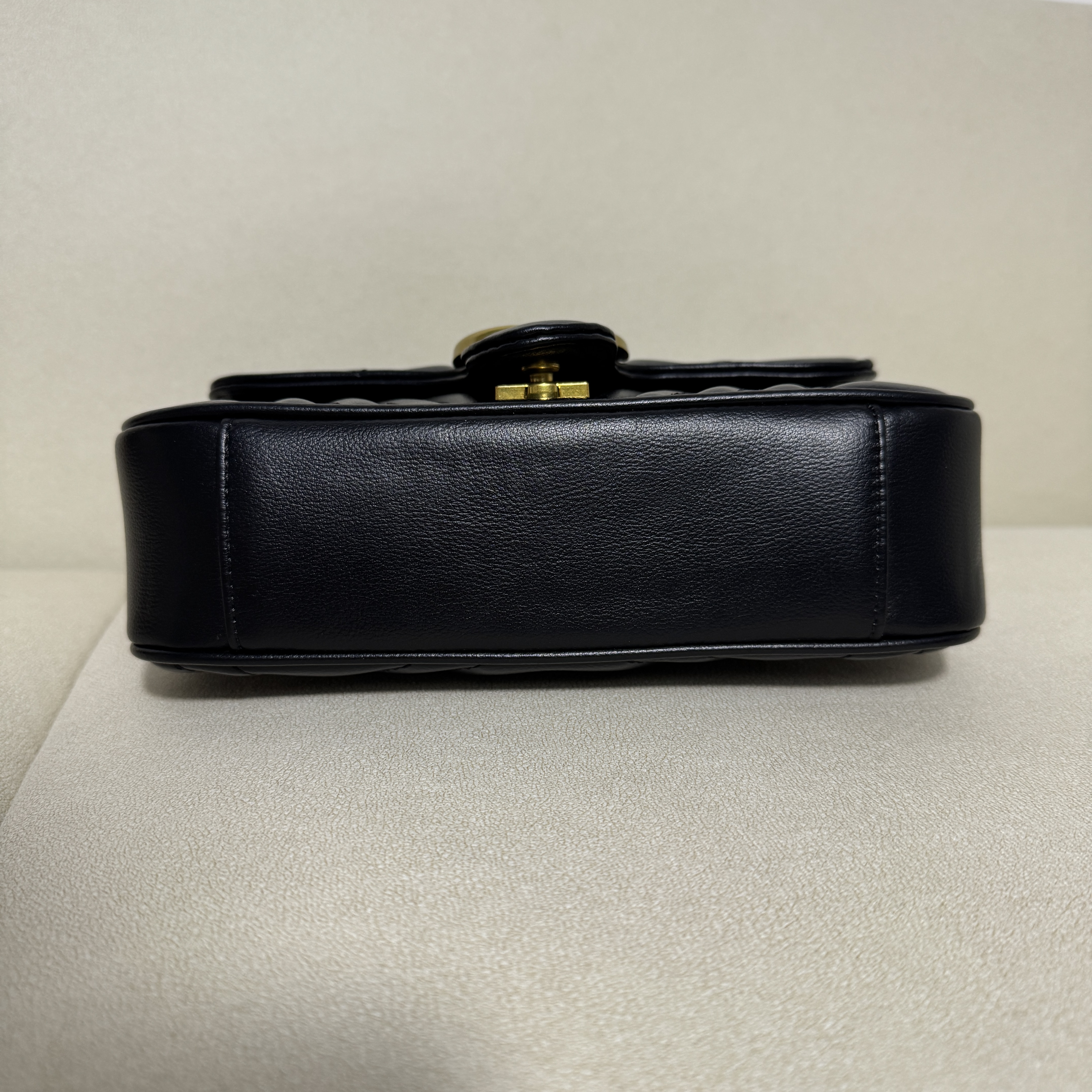 黑色经典款高级时尚百搭链条包