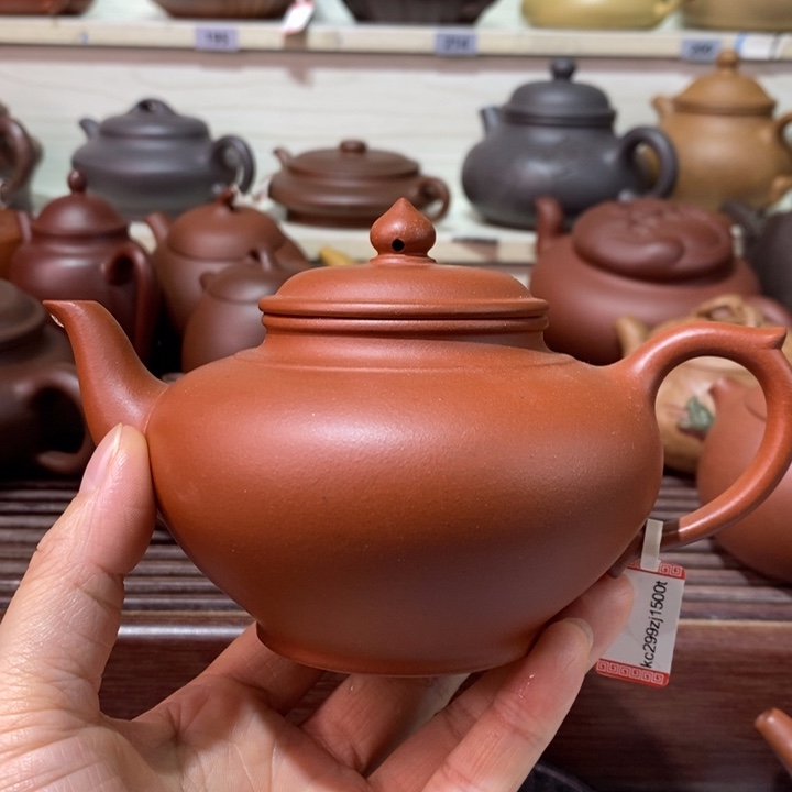茶壶紫砂微瑕处理一把