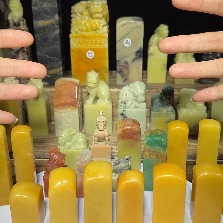 青田石王*刚青田石青田