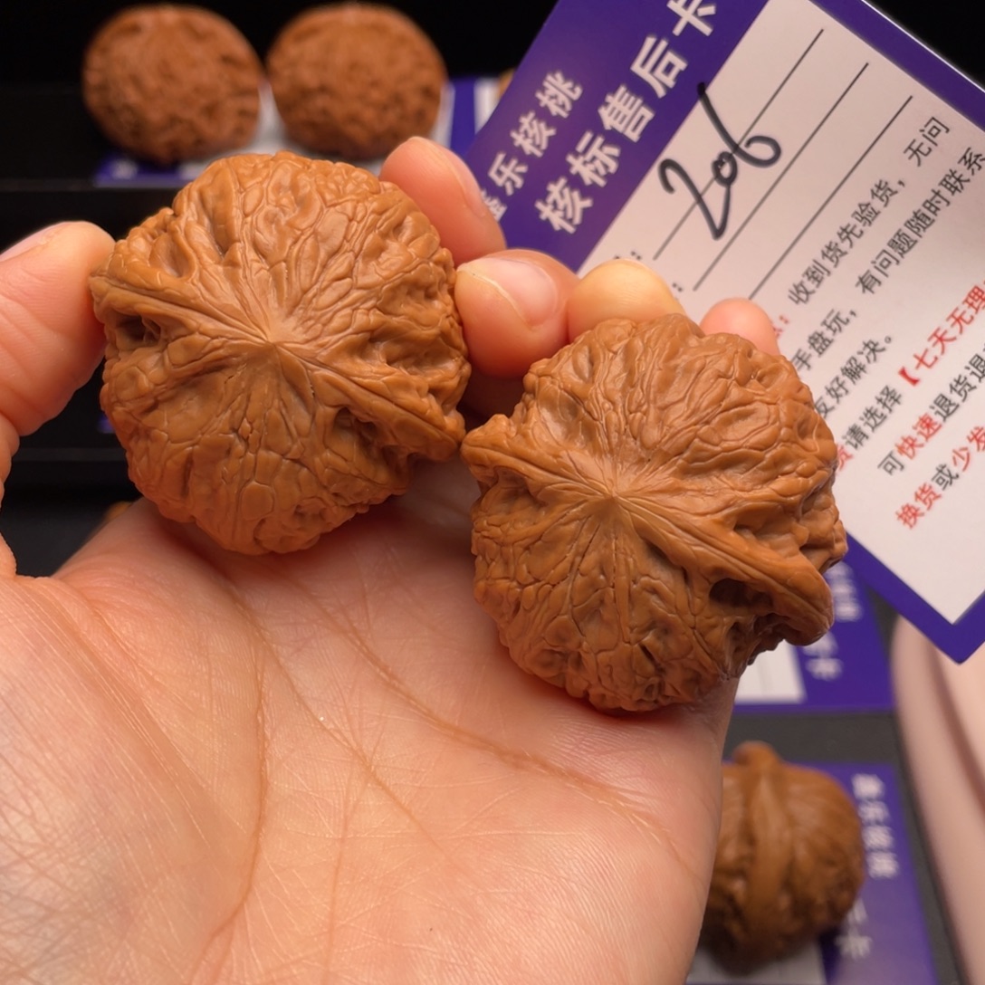 T***思文玩核桃把件铁锤妹妹44加尺