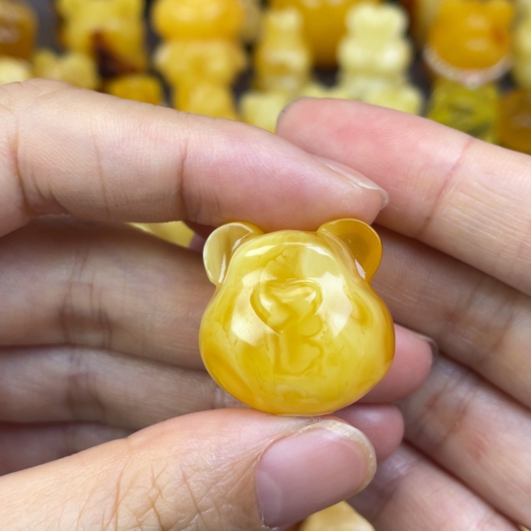 未镶嵌琥珀裸石蜜蜡