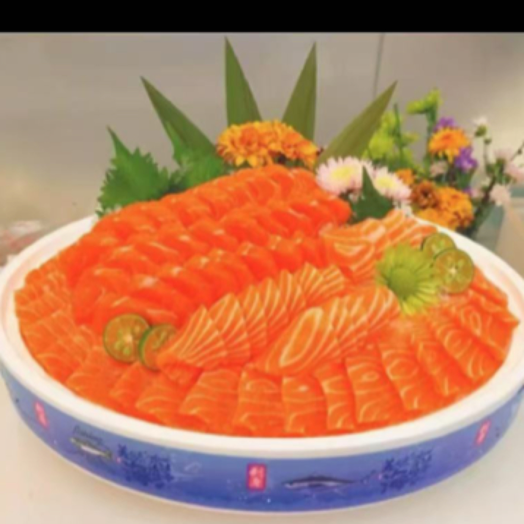 (聚餐首选）三文鱼 鱼肉 800g(6-8人餐)