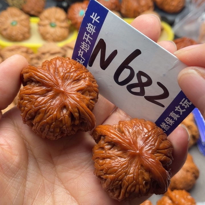 桃核把件磨盘42尺