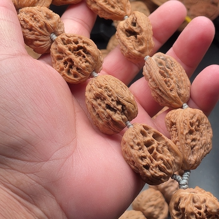 启***航文玩核桃吊坠2南疆石