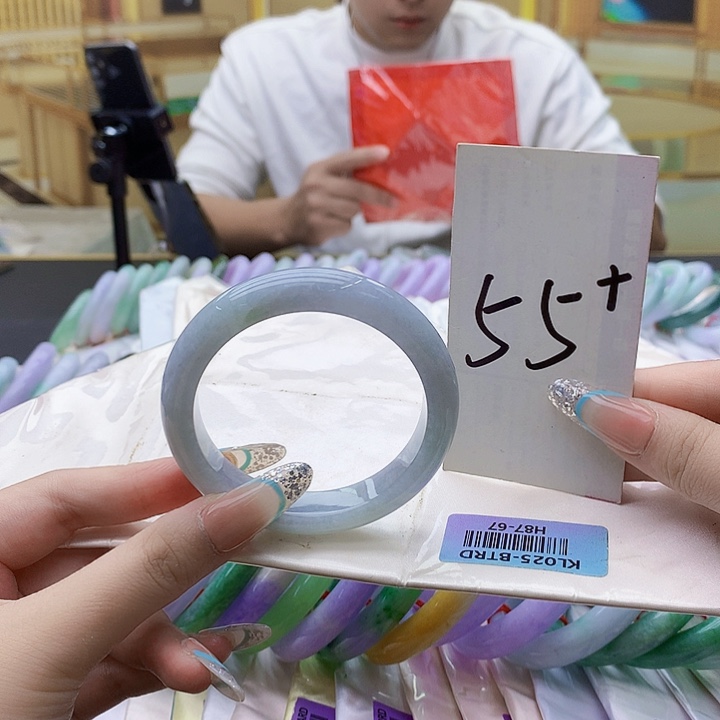 翡翠未镶嵌手镯nm