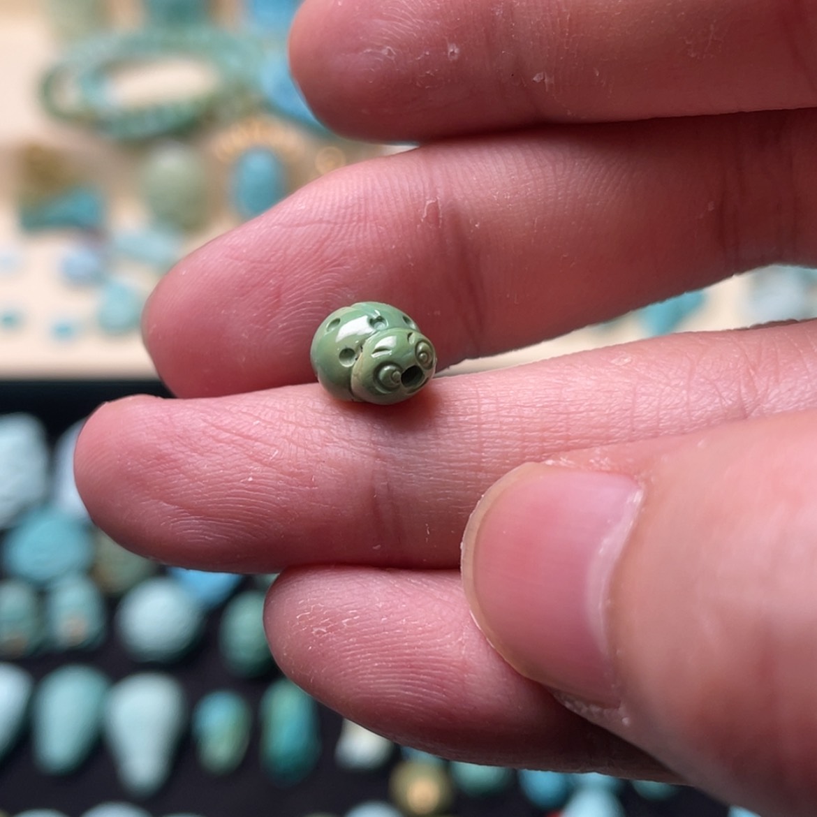 【闪购商品】绿松石珠宝奇石未镶嵌阿*