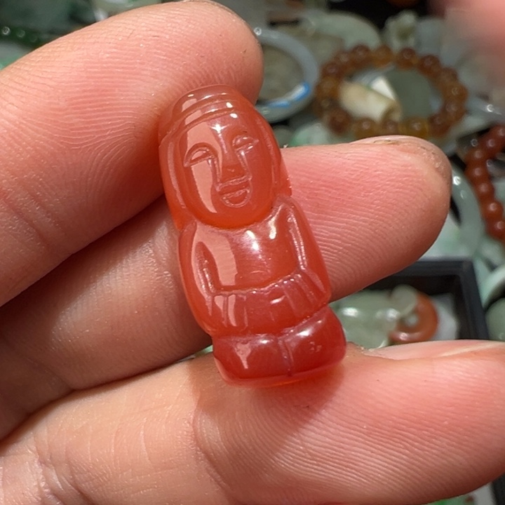 玛瑙/玉髓颈饰未镶嵌吊坠