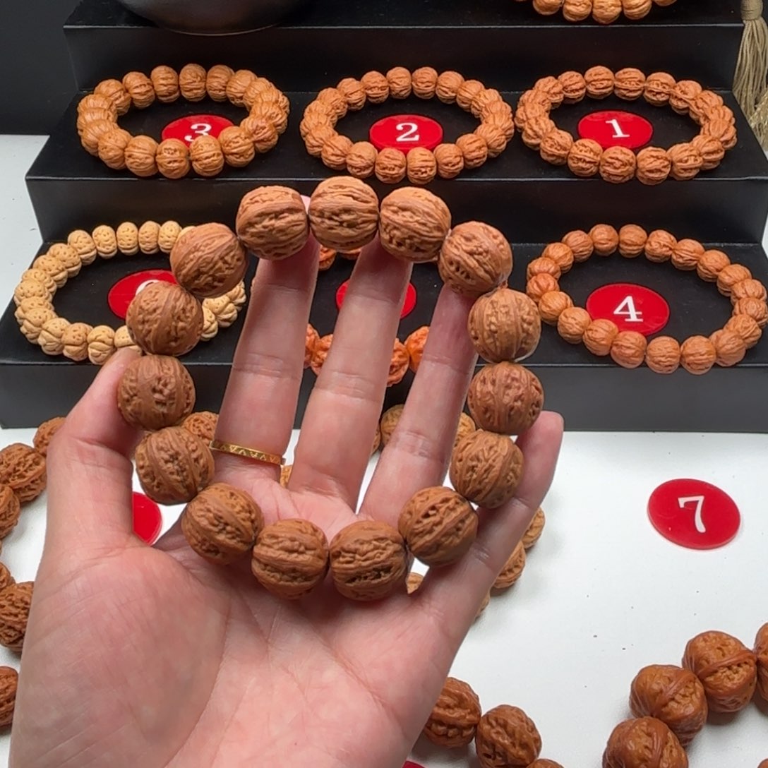 修***人手串文玩核桃小核桃9