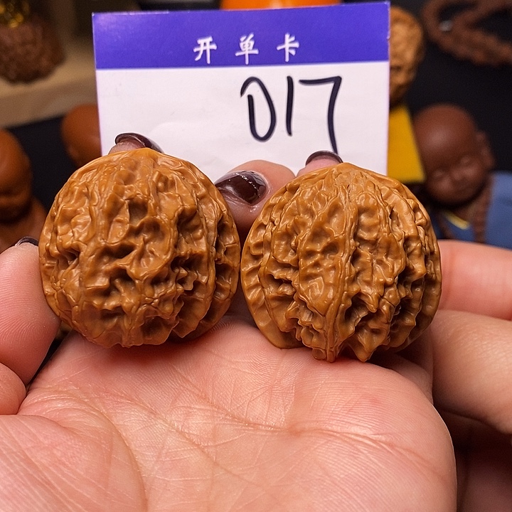 桃核吊坠文玩核桃苹果园38修n