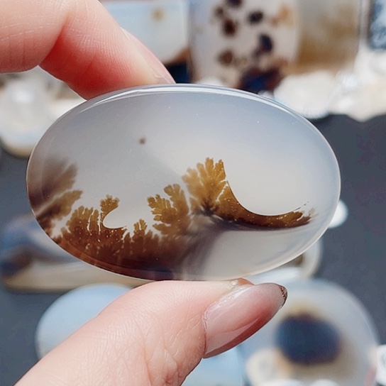 未镶嵌玛瑙/玉髓珠宝奇石