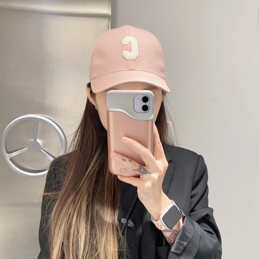 99新 Celine/思琳 dec32 字母标识棒球帽 s码 棉