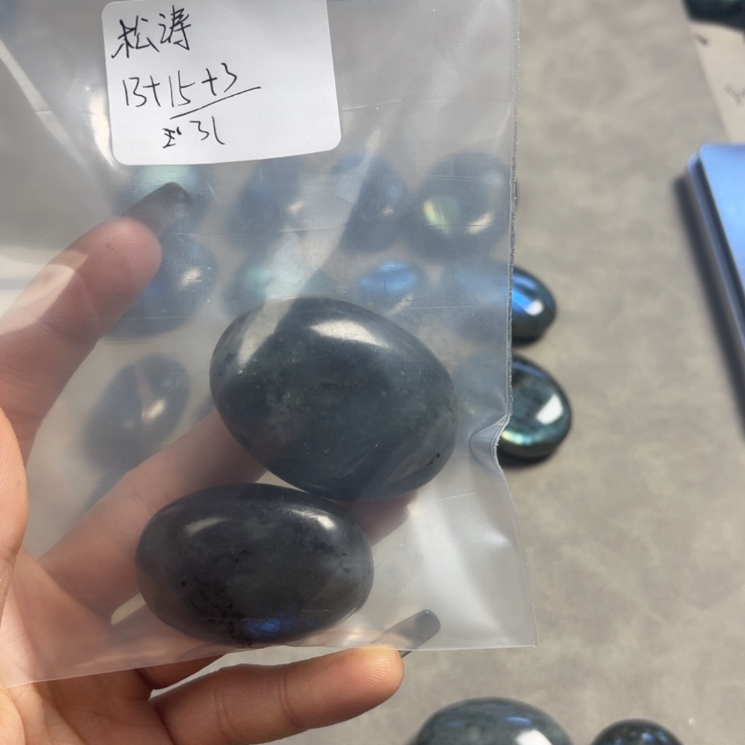 拉长石手把件不退不换