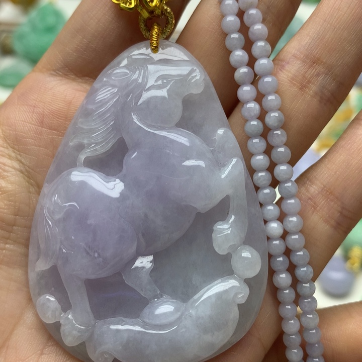 颈饰未镶嵌翡翠翡翠