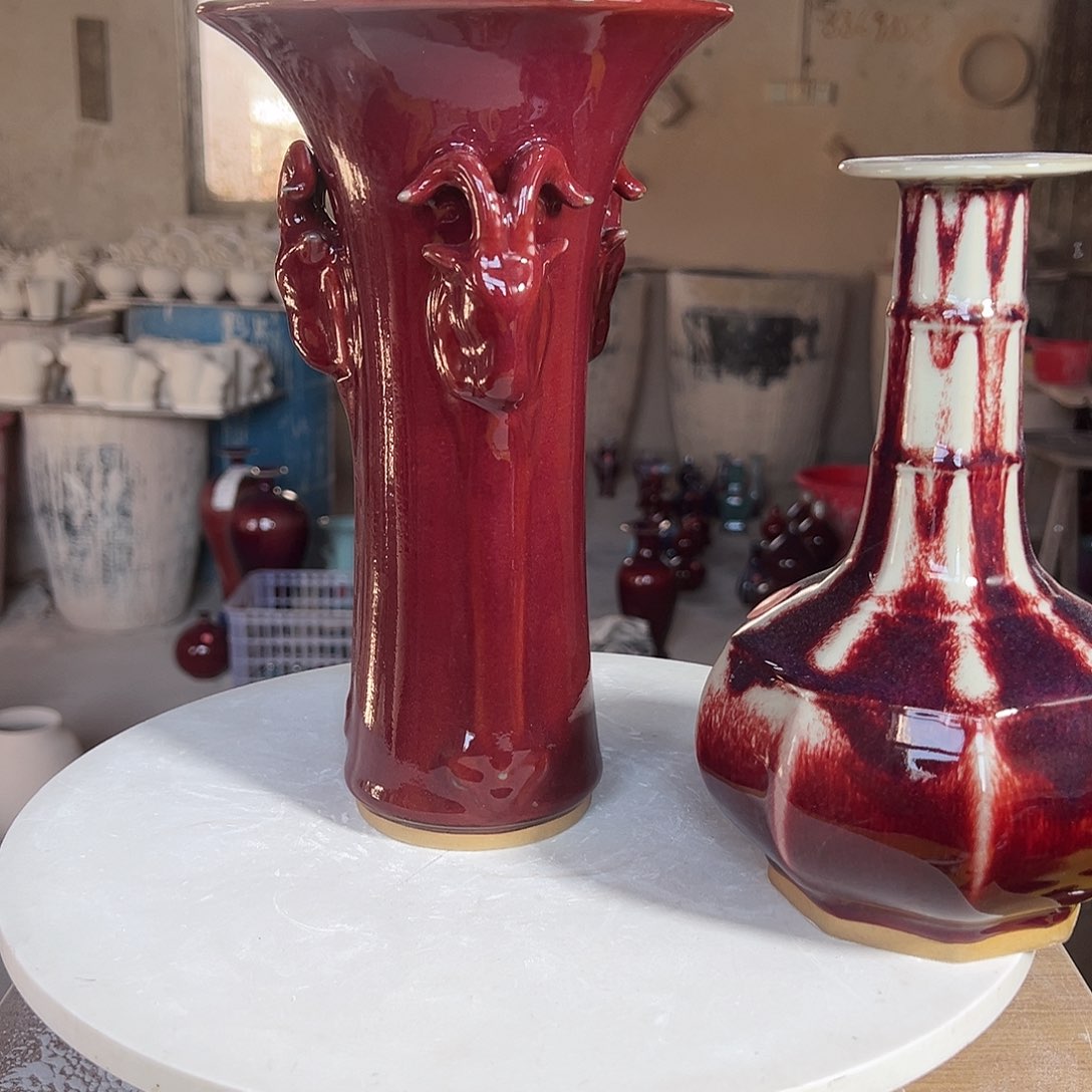 摆件郑家钧窑摆件