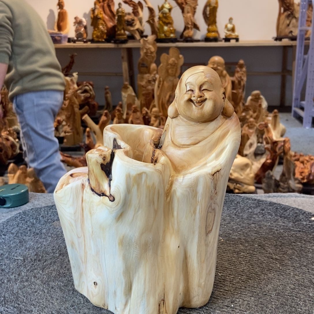 柏木（崖柏）太行崖柏根雕摆件