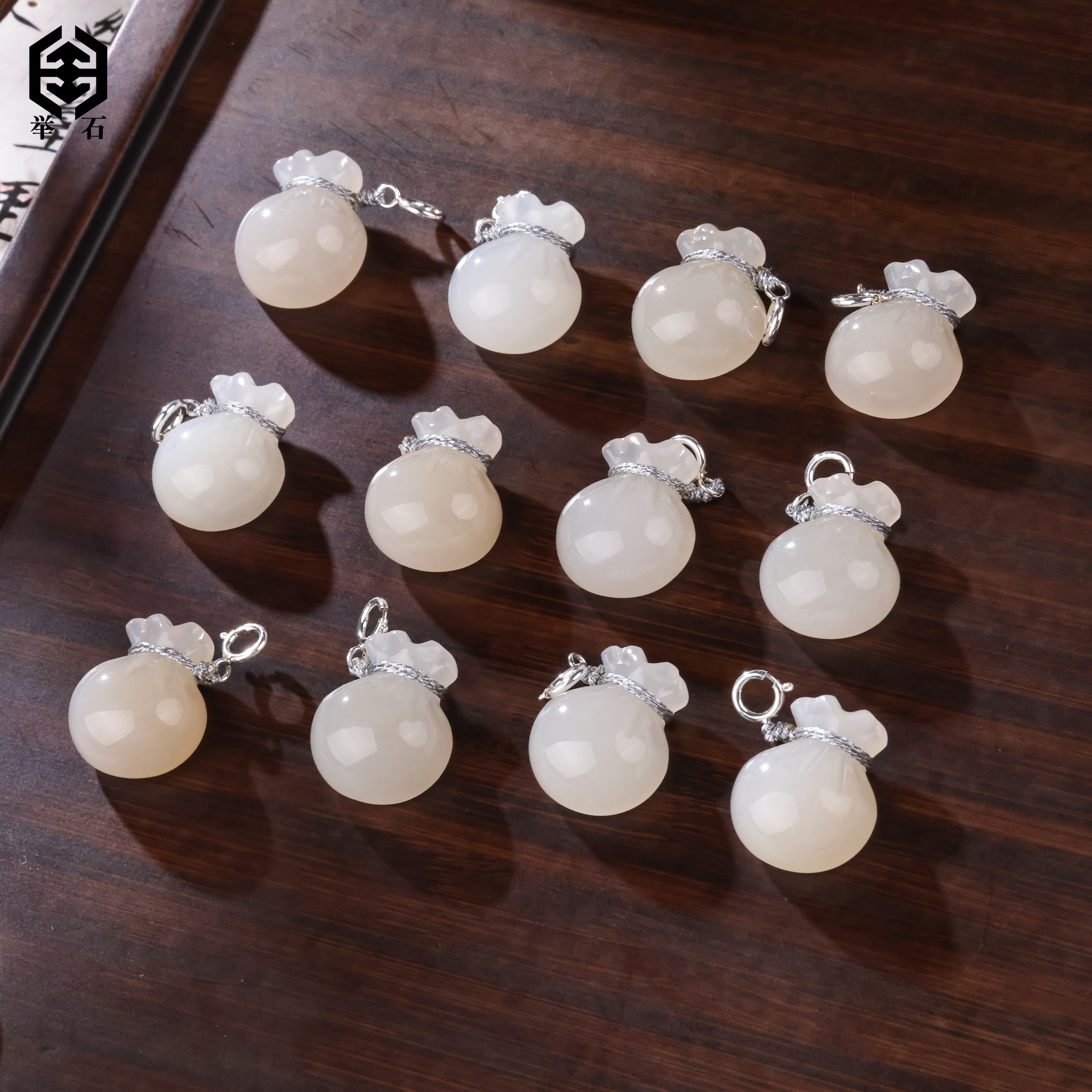 S0320-S1980-500和田玉吊坠（一件/多样性发）J