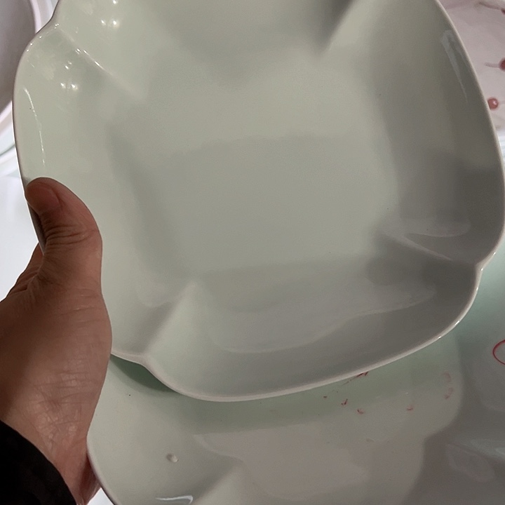 杯八寸青釉两个方盘