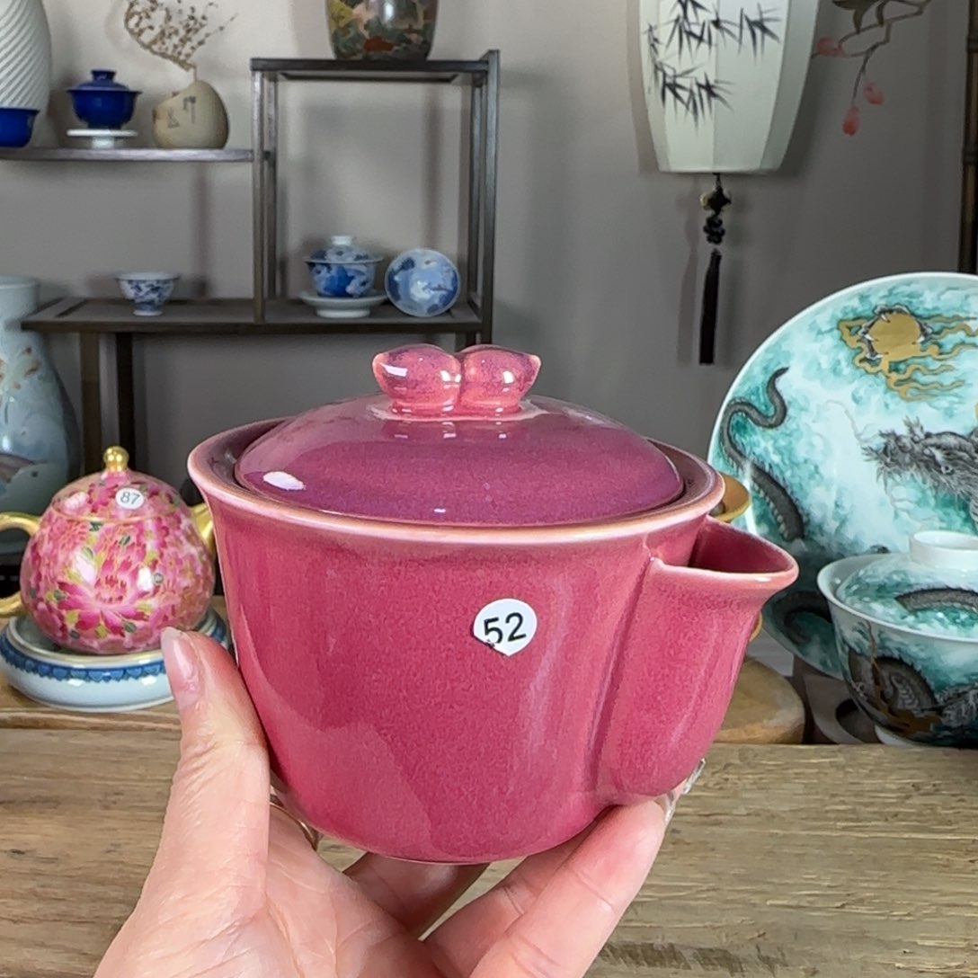 杯景德镇陶瓷柴烧多人