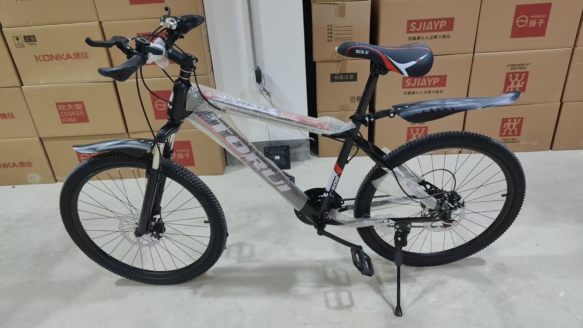 新型山地越野自行车双碟刹减震变速单车男款成人通勤公路车YH