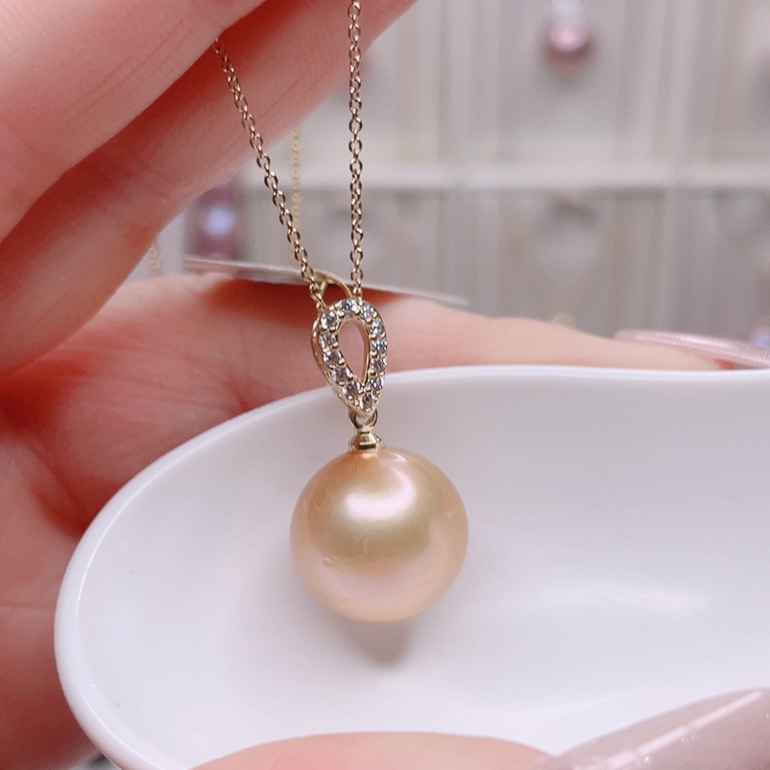 吊坠(赠链)淡水珍珠合金