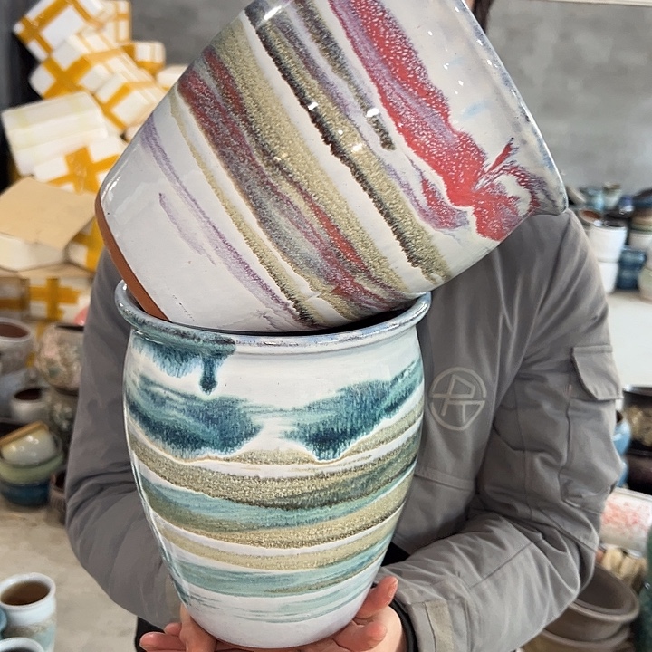 高度22口18啦啦花盆