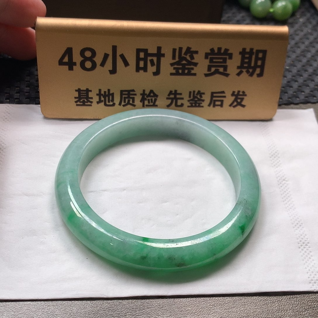 颈饰未镶嵌翡翠57.7 绿毛鸡