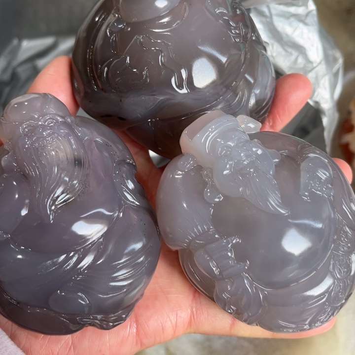 家***选玛瑙/玉髓未镶嵌手镯