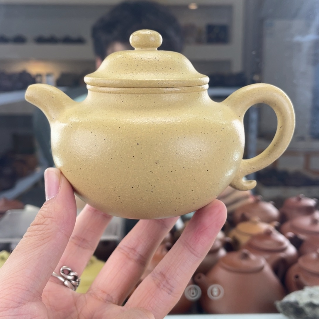 茶壶紫砂240cc绿泥茶壶