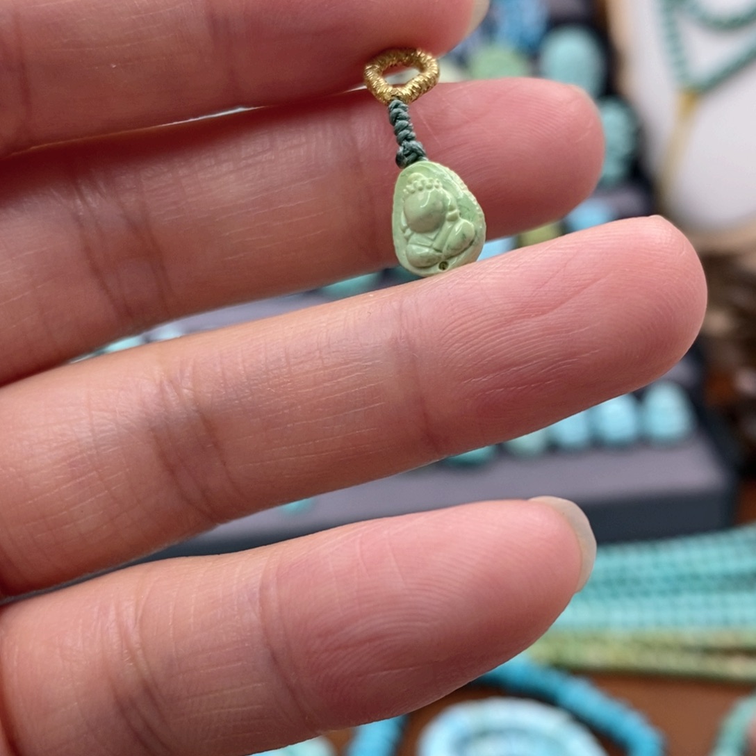 绿松石珠宝奇石未镶嵌