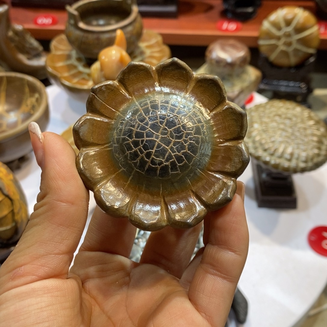 好***店羊羔毛龟纹石原产地直播