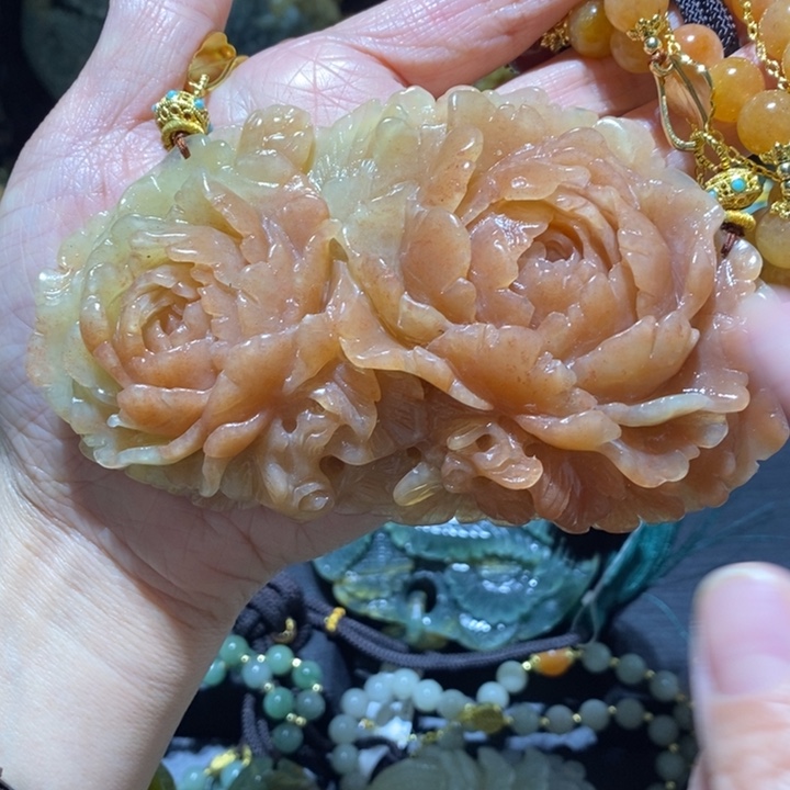 岫玉未镶嵌岫玉吊坠安*苏