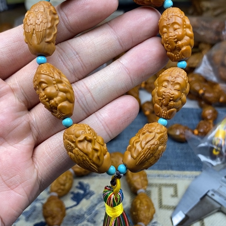 橄榄核手串/手链橄榄核雕工艺手串