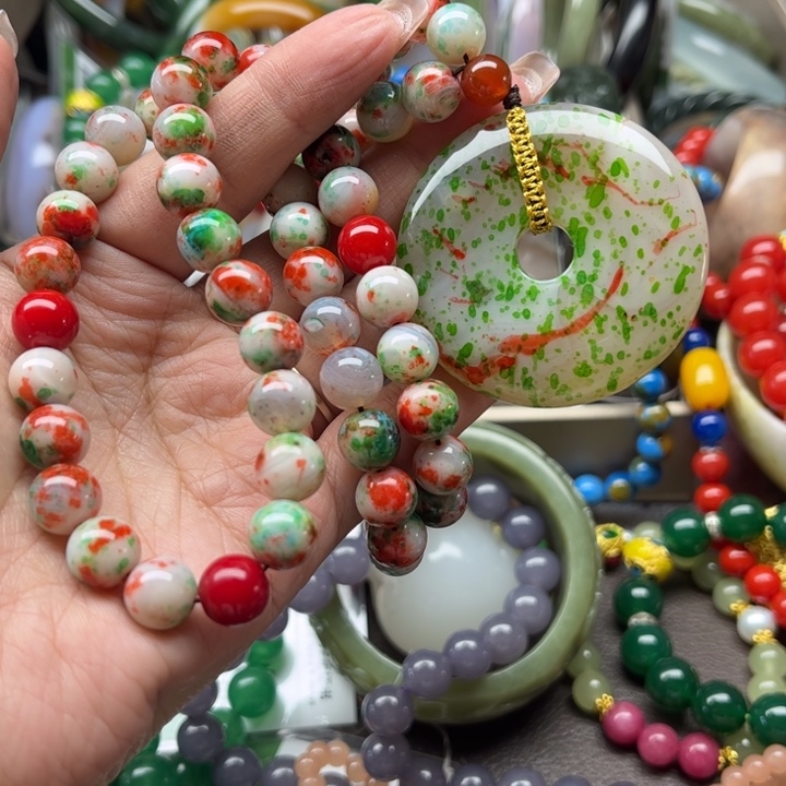 玛瑙/玉髓颈饰未镶嵌(****